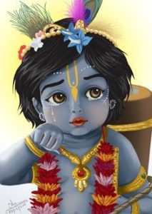 Krishna Images Baby