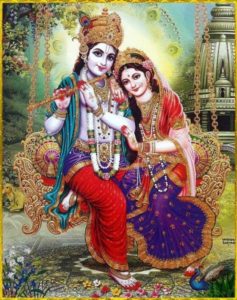 Radha and Krishna Photo